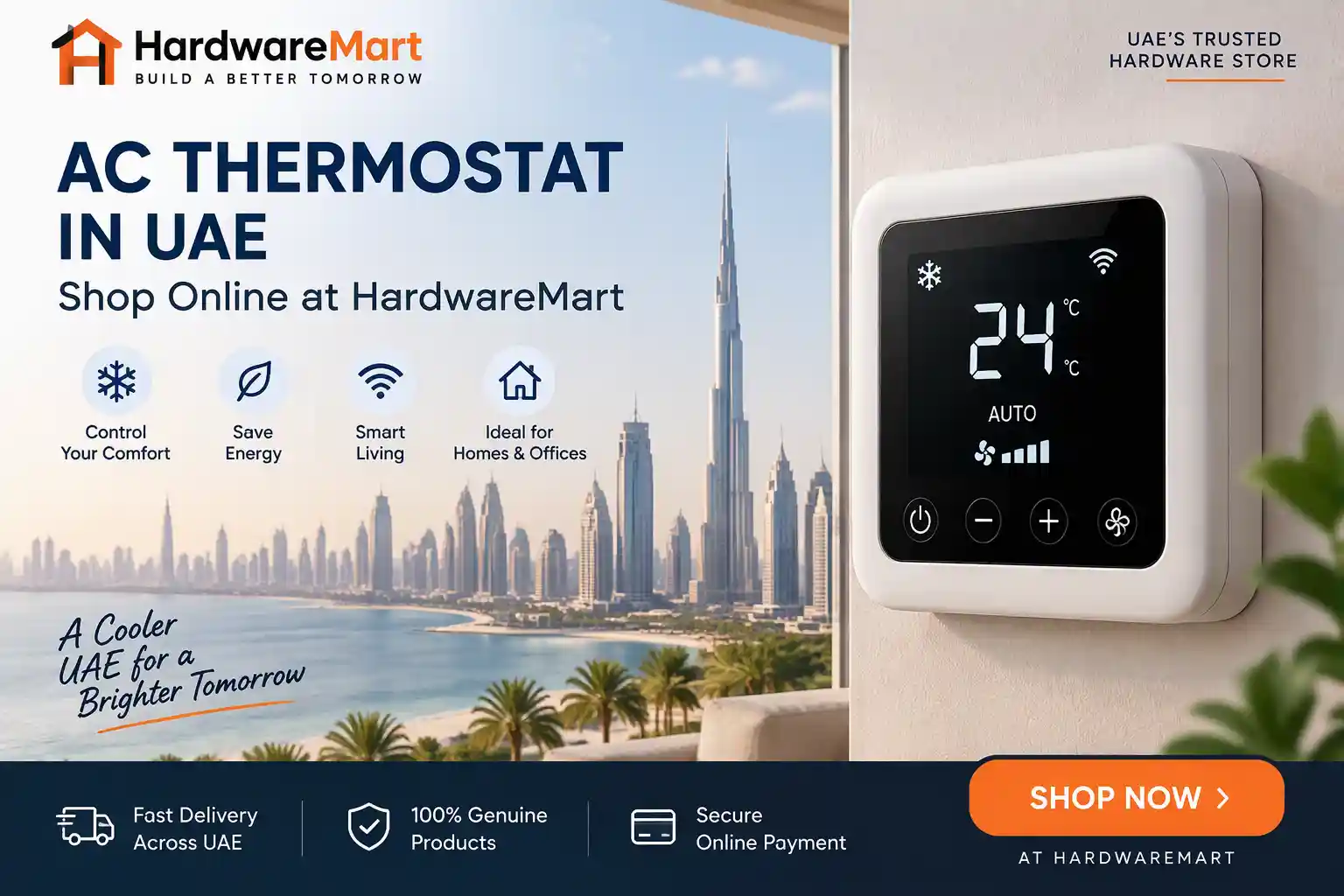 AC Thermostat in UAE-Shop Online at HardwareMart